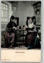 Markgräflerin Tracht gedeckter Tisch