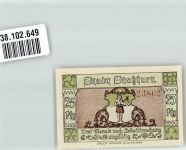 O3250 Staßfurt Gutschein über 25 Pfennig Wiege des Kali-Bergbaues Bergbau 1921 Notgeldschein