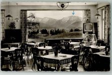 88179 W8999 Oberreute , Allgäu Foto AK Gasthaus Oberreuter Hof Alpemblick