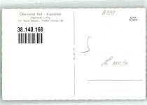 88179 W8999 Oberreute , Allgäu Foto AK Gasthaus Oberreuter Hof Alpemblick