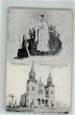 97475 W8729 Zeil a. Main - Maria-Lourdes-Kirche mit Gnadenbild