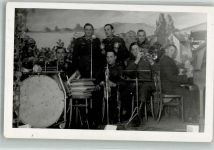 Militärkapelle der Wehrmacht WK II Privatfoto AK
