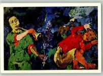Eindhoven sign. Kokoschka, Otto Die Macht der Musik im Stedelijk van Abbe-Museum Expressionismus Künstlerkarte