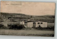 57230 Bitche 1917 Foto AK Kaserne Truppenübungsplatz Feldpost WK I