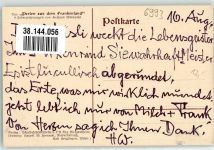 97990 W6993 Brauneck Künstlerkarte Burgruine