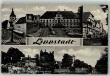 59555 W4780 Lippstadt - Rathaus Langestrasse Bernardbrunnen