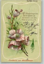 Jugendstil Blumendurft Duftkarte 1904