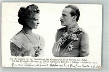 Vermählung Großherzog Ernst Ludwig v. Hessen Adel Hessen 1905 Gebrauchsspuren