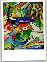 Paris sign. Kandinsky, Wassilij Studie zu Komposition 2 Sammlung Nina Kandinsky Expressionismus Künstlerkarte