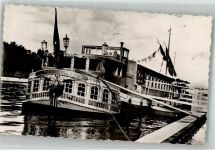 Paris Musée Grévin Fahrgastschiff Binnenschiff Foto AK