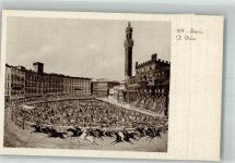 Siena Il Palio Pferderennen
