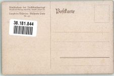 sign. Langbein Mährlen Auguste Blühende Linde Nr. 429 Volkskunstverlag Künstlerkarte