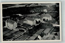 89617 W7934 Untermarchtal 1942 Foto AK Fliegeraufnahme des Klosters der Heimsuchung Mariens