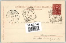 40100 Bologna 1899 Foto AK Le Torri Garisenda e Asinelli