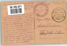 24214 W2303 Noer 1917 Foto AK Feldpost WK I Kassenkommission Sächs. Minenwerfer Komp.