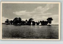 31515 W3053 Steinhude - Insel Wilhelmstein Steinhuder Meer Segelboote