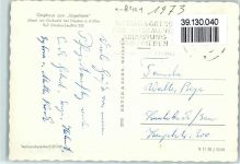 01612 O8401 Diesbar-Seußlitz - Gasthaus zum Jägerheim Terrasse