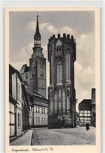 Tangermünde. Hühnerdorfer Tor ungelaufen Gute Erhaltung.
