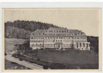 Bad Landeck in Schlesien - Ladek-Zdrój / Kreis Habelschwerdt - Bystrzyca Klodzka. Hindenburg-Heim der Ferienheime für Handel und Industrie gelaufen 1923. Leichte Stempelspuren. Rückseite leicht fleckig, sonst gut erhalten