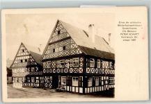 96275 W8621 Marktzeuln - Bäckerfachwerkhaus Bäckerei Peter Schmitt