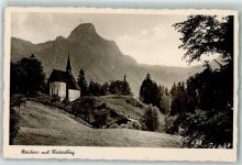 83259 W8211 Schleching - Wallfahrtskirche Sankt Servatius mir Rudersburg