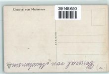 Uniform Orden Gemälde von Hornert AK Mackensen Künstlerkarte