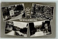 95615 W8590 Marktredwitz - Wellertal Waldbach Brücke Cafe