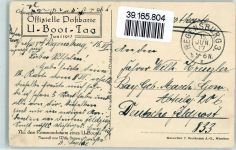 sign. Stöwer, Willy U-Boot Tag - Kommandoturm AK U-Boot 1917