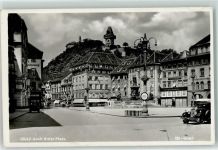 Graz 17.Bez.:Puntigam Adolf Hitler Platz Cafe Nordstern Foto AK WK II Foto AK