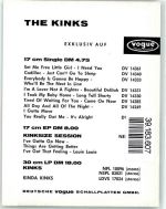 The Kinks Faksimile Unterschrift Rock / Pop FOTO KEINE AK