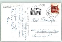 96349 W8645 Steinwiesen - Gasthaus Hubertushöhe