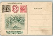 Württ. erste und letzte Marke AK Deutschland Philatelie Gebrauchsspuren