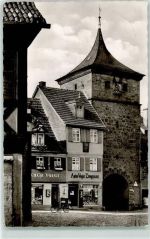 96215 W8620 Lichtenfels , Bay Gebrauchsspuren UnteresTor Fahrrad