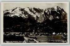 82496 W8106 Oberau , Loisach - Alpspitze Waxenstein Zugspitze