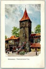 W8500 Nürnberg Tiergärtner Tor AK Kley, H. 1915