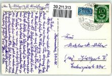 87541 W8973 Unterjoch - Grenzcafe-Pension Schmid Kapelle Winter