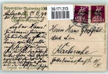 sign. Zumbusch AK Blumentag 1921