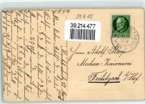 95615 W8590 Marktredwitz 1917 - Rathaus Uhr