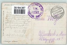 Frau spielt am Spinett sign. E. Horst AK Klavier 1917 Künstlerkarte