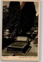 W8500 Nürnberg Johannesfriedhof Dürer-Grab Dürer, A. Gebrauchsspuren