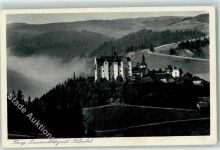 96337 W8642 Lauenstein , Oberfr - Burg Tal Nebel