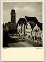 85435 W8058 Erding - Lange Zeile Schrannenhalle Stadtturm