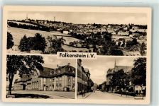 08223 O9704 Falkenstein , Vogtl Gebrauchsspuren Bahnhof Hauptstraße