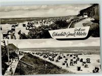 18181 O2553 Seeheilbad Graal-Müritz - Strand Strandkörbe Promenade