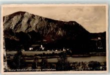82439 W8118 Schlehdorf Foto AK Kloster Jochberg Karpfsee