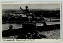 W5400 Ehrenbreitstein Ehrenmal des ehem. 28. Inf. Regiment Kriegerdenkmal WK II Gebrauchsspuren