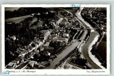 83308 W8223 Trostberg - Alz Fliegeraufnahme