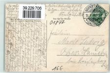 01877 O8500 Bischofswerda 1910 Gebrauchsspuren Marktplatz
