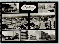 85591 W8011 Neubaldham - Siedlung Hochhäuser Einkaufszentrum