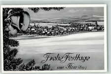 92685 W8485 Floß - Tannenzweig Glocke Winter